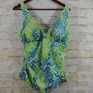 Avenue Swim Top Cinched Sides